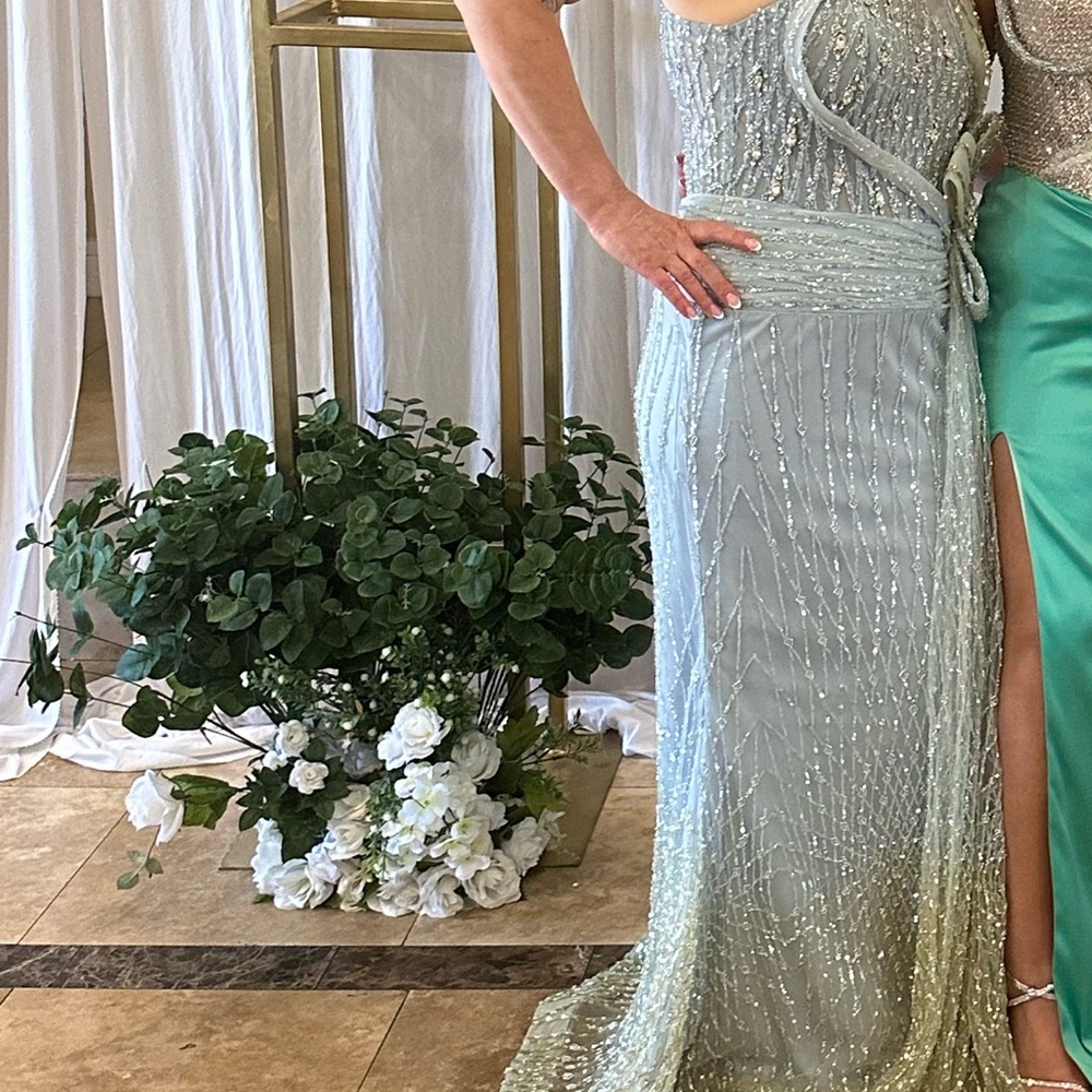 Elegant Sequin Gown